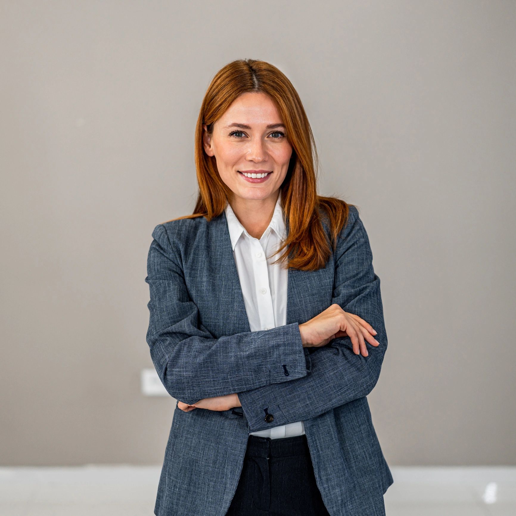 Professional portrait of a business representative